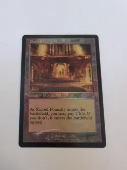 Sacred Foundry (Retro Frame) Ravnica Remastered Foil NM!!! - Image 1