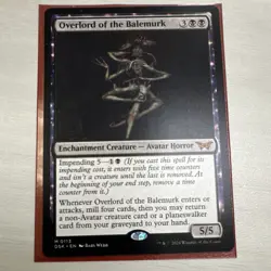 Magic: The Gathering Overlord of the Balemurk Mythic Creature Black Duskmourn 1… - Image 1