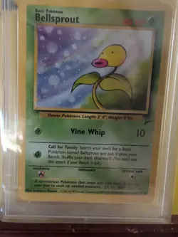 1999 Pokemon Jungle Bellsprout #49 🔥PSA 9🔥 - Image 3