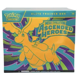 Ascended Heroes Elite Trainer Box x2, ETB, Dragonite, Zekrom, Pokemon TCG - Image 2