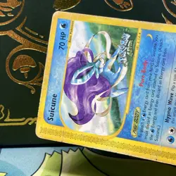 Suicune Black Star Promo 2002 Pokemon 4 Ever #53 Heavily Played - Image 3