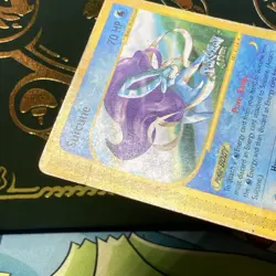 Suicune Black Star Promo 2002 Pokemon 4 Ever #53 Heavily Played - Image 5
