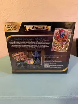 POKEMON TCG MEGA EVOLUTION ETB ELITE TRAINER BOX (LUCARIO) - Image 4