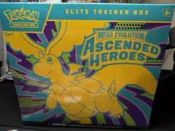 Pokemon Ascended Heros ETB FACTORY SEALED FAST SHIPPING - Image 1