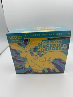 Pokemon TCG Mega Evolution Ascended Heroes Elite Trainer Box ETB Sealed - Image 1
