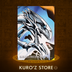 Yu-Gi-Oh! Blue Eyes White Dragon -Duel Scene Collection No.08-1 BANDAI 1999 NM - Image 1