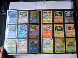 Pokemon Card Collection Binder, Vintage, Snorlax, Flareon - Image 1