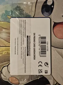Sandaconda Holo GameStop Stamped Promo 082/163 New Sealed Pokemon Card w/swirl🌀 - Image 3