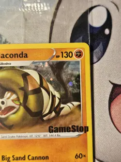 Sandaconda Holo GameStop Stamped Promo 082/163 New Sealed Pokemon Card w/swirl🌀 - Image 5