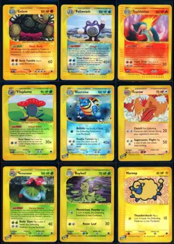 Pokemon EXPEDITION - 9 Reverse Holo Cards Bundle - ENG - Near Mint - Image 1