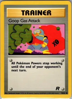 Goop Gas Attack 78/82 Non Holo Team Rocket - Pokemon Card - NM - Image 1