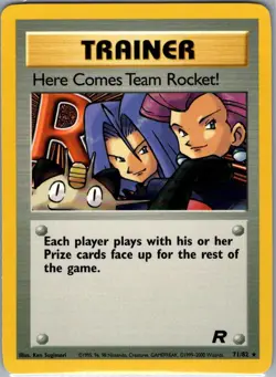 Here Comes Team Rocket! 71/82 Non Holo Team Rocket - Pokemon Card - NM - Image 1