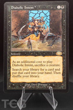 Diabolic Intent: 2001 Magic the Gathering - Planeshift Regular - Image 1