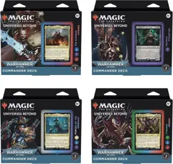 MTG Warhammer 40K Magic The Gathering Commander Decks (Set Of 4) - Image 1