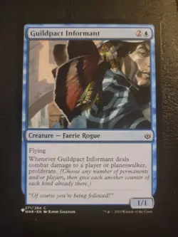 Guildpact Informant The List Reprints MTG Magic The Gathering Mystery Blue Rogue - Image 1