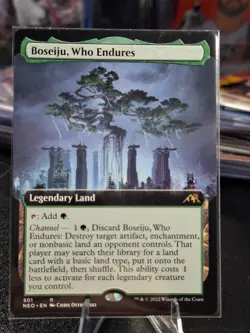 Boseiju, Who Endures Extended Art Kamigawa: Neon Dynasty Regular Rare - Image 1