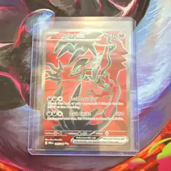 Yveltal EX Full Art Ultra Rare Pokemon TCG Card perfect order (POR) 105/088 Foil - Image 1