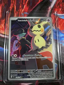 Pokemon TCG Ascended Heroes Team Rocket's Mimikyu Illustration Rare 238/217 - Image 1
