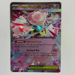 Mega Diancie ex 041/094 Double Rare Phantasmal Flames Pokemon Near Mint - Image 1