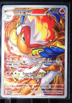 2024 Pokemon Infernape 173/167 Sv06: Twilight Masquerade Holo - Image 1
