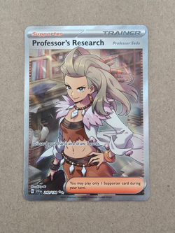 Professor's Research (Professor Sada) 240/198 Scarlet & Violet Pokemon TCG - Image 1