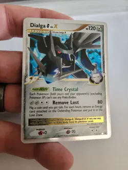 Pokemon Dialga G LV.X 122/127 Platinum Ultra Rare Level Up Holo MP - Image 2