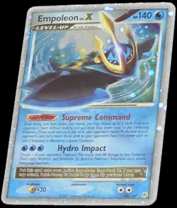 POKEMON EMPOLEON LV.X | 120/130 Diamond & Pearl Holo | RARE Excellent Condition - Image 2