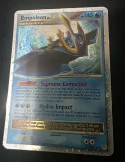 POKEMON EMPOLEON LV.X | 120/130 Diamond & Pearl Holo | RARE Excellent Condition - Image 3