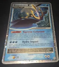 POKEMON EMPOLEON LV.X | 120/130 Diamond & Pearl Holo | RARE Excellent Condition - Image 4