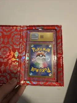CGC 10 PRISTINE Pikachu 197/SV-P Japanese Pokemon Gym Participation Promo - Image 2