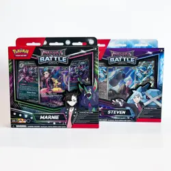 Pokemon TCG Rival Battle Deck Marnie + Steven Set of 2 SEALED NEW - Image 1