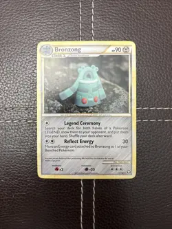 Pokemon TCG - Bronzong - 15/102 - HGSS Triumphant - NM Rare (2010) - Image 1