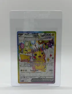 Pokemon TCG Scarlet & Violet Surging Sparks Pikachu ex #219/191 Ultra Rare - Image 3