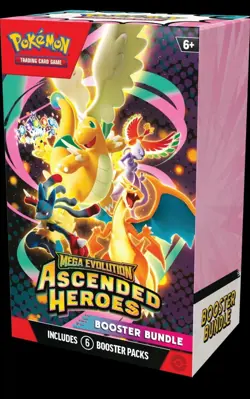4x Ascended Heroes Booster Bundles TCG Pokemon PRESALE - Image 1