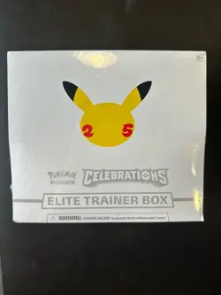 Celebrations ETB Pokemon Elite Trainer Box 25th Anniversary Edition Sealed New - Image 1