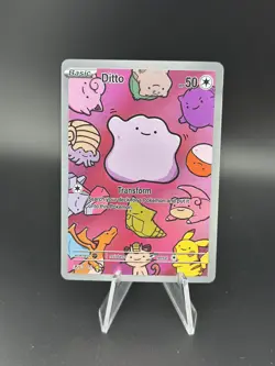 Ditto Holo Pokemon Generation One After Skool Hobby Fan Art - Image 1