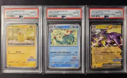 2024 POKEMON ILLUSTRATION DRAWING CONTEST SEQUENTIAL PSA 10 Pika,Feraligatr,Tox - Image 1