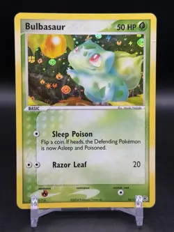 Bulbasaur Reverse Holo 54/112 FireRed & LeafGreen Pokemon English LP - Image 1