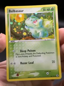 Bulbasaur Reverse Holo 54/112 FireRed & LeafGreen Pokemon English LP - Image 3