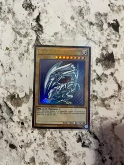 Yu-Gi-Oh! TCG Blue-Eyes White Dragon LCKC-EN001 Ultra Rare Unlimited - Image 1