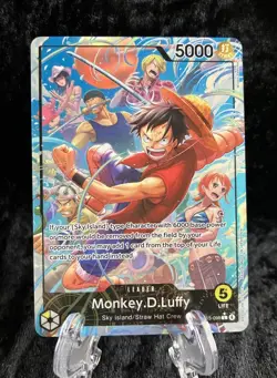 Monkey.D.Luffy Leader (OP15-098) Alt. Art One Piece Adventure on Kami's Island - Image 2