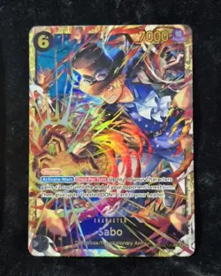One Piece Luffy Sec, Sabo Sec, Ace Sec Secret Rares NM Lot Of 4 - Image 2