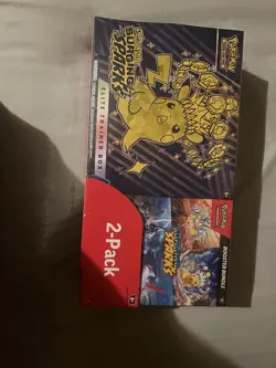 Pokemon Surging Sparks ETB + Booster Bundle Costco 2-pack Sealed - Image 4