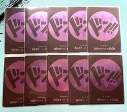 Nico Robin Special DON Card Set of 10 PROMO ONE PIECE Card Game Japan BANDAI - Image 1