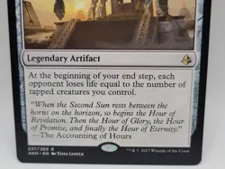 MTG Throne of the God-Pharaoh NM Amonkhet Rare Legendary Artifact EDH Magic Card - Image 3