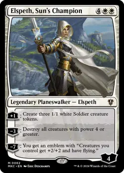 Elspeth, Sun's Champion [Murders at Karlov Manor Commander] Magic MTG - Image 1