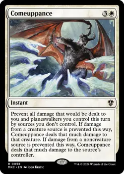 Comeuppance [Murders at Karlov Manor Commander] Magic MTG - Image 1