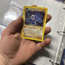 Pokemon tcg Wotc Dark Machamp Team Rocket Holo 1999 Original Pokemon - Image 3