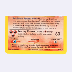 Entei 6/64 Neo Revelation Holo Rare Pokemon Card Near Mint WOTC - Image 3