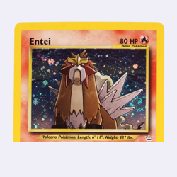 Entei 6/64 Neo Revelation Holo Rare Pokemon Card Near Mint WOTC - Image 4